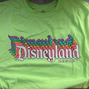 Disneyland neon tee